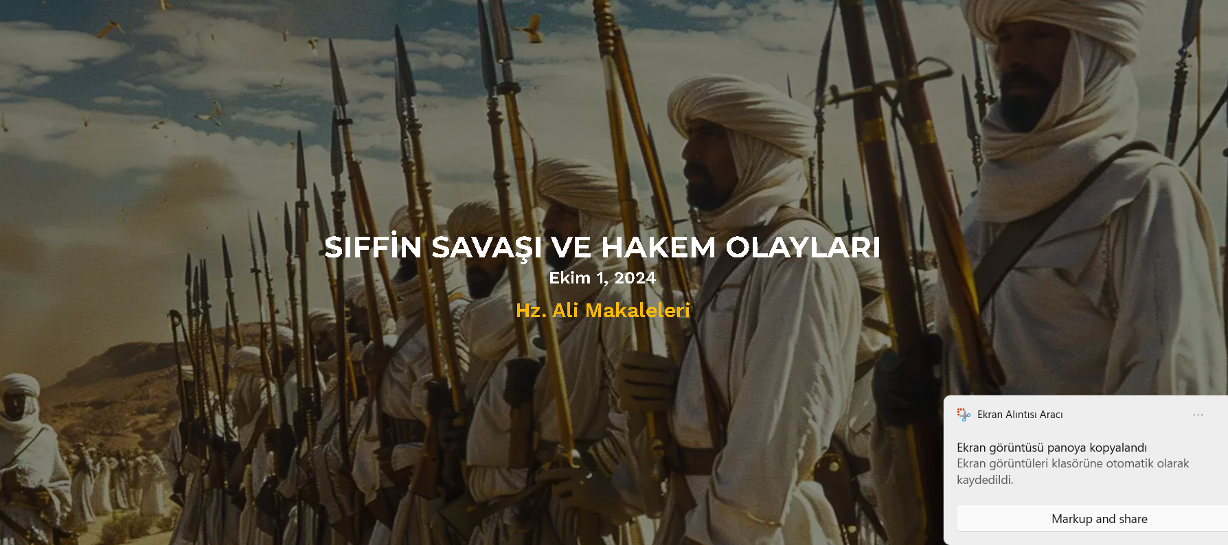 Sıffin savaşı